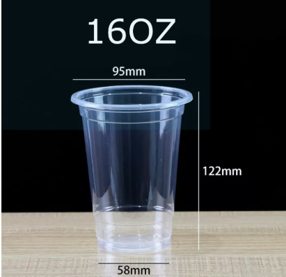PP Cup 95mm-16oz / 100pcs