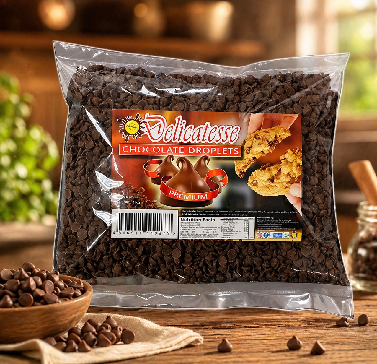 Droplets Dark Chocolate 1kg