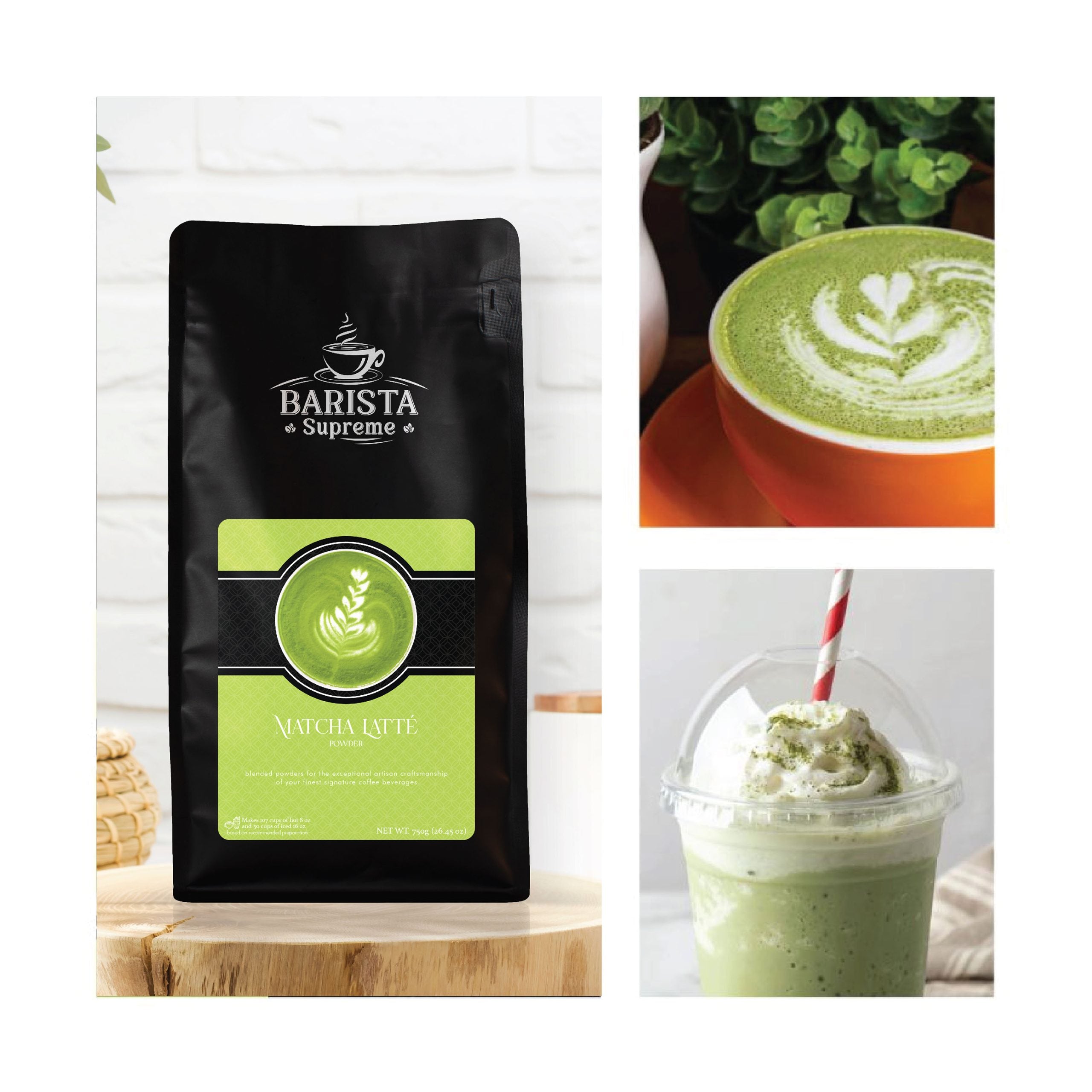 Barista Supreme Matcha Latte Powder