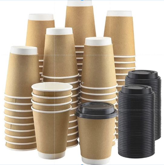 Brown Cup / Double Walled Cup 12oz (25pcs)