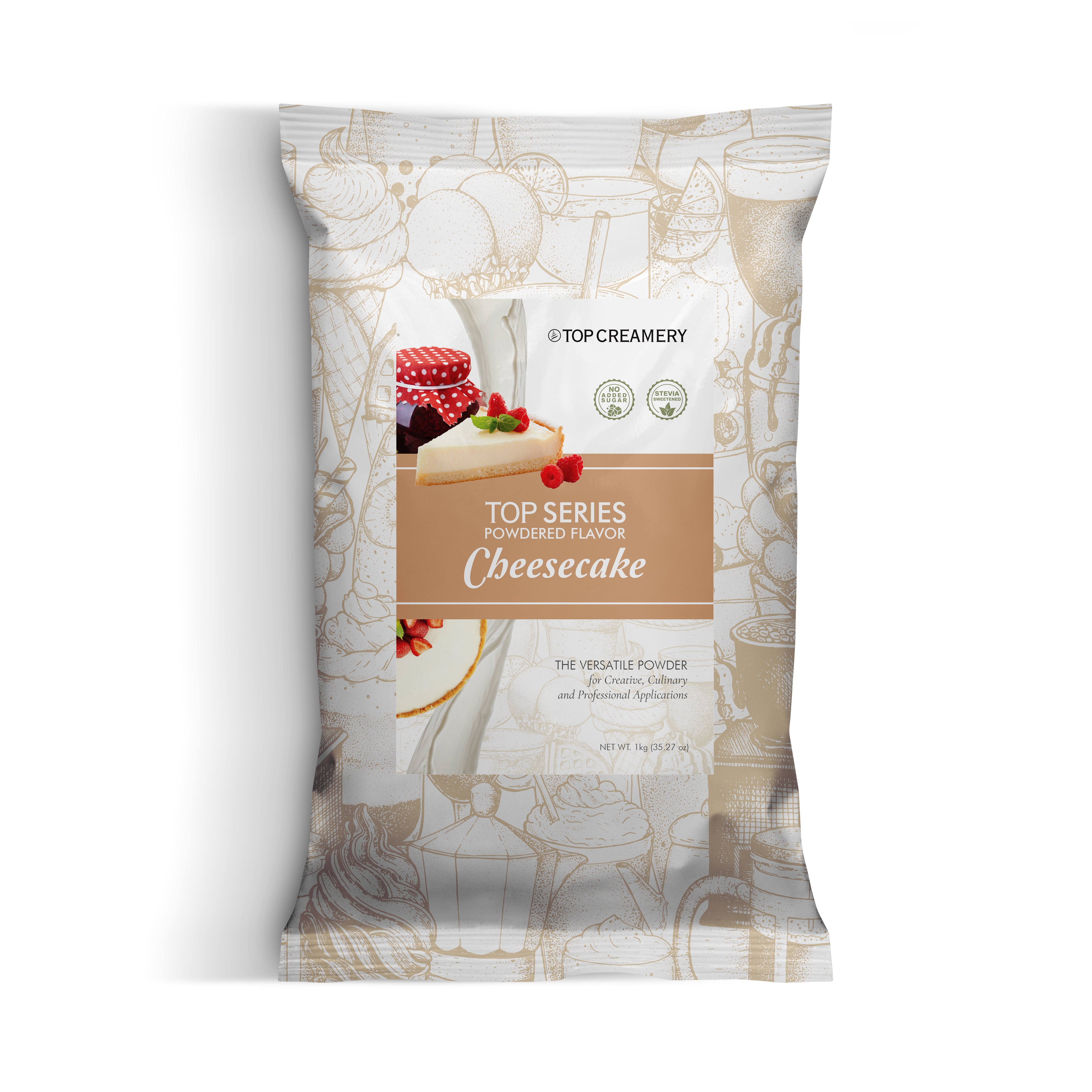 TOP Series Cheesecake Powder Flavor 1kg – Tapiocas and Beans Co