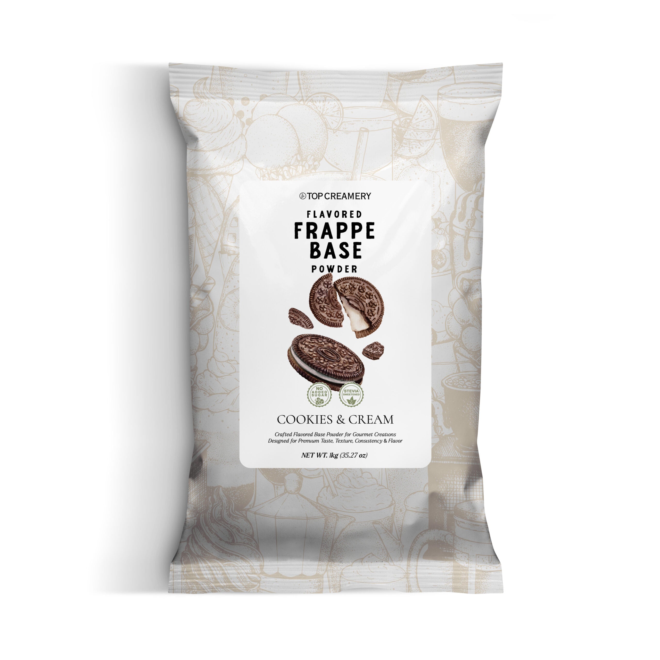 Cookies & Cream Frappe Base Powder 1kg