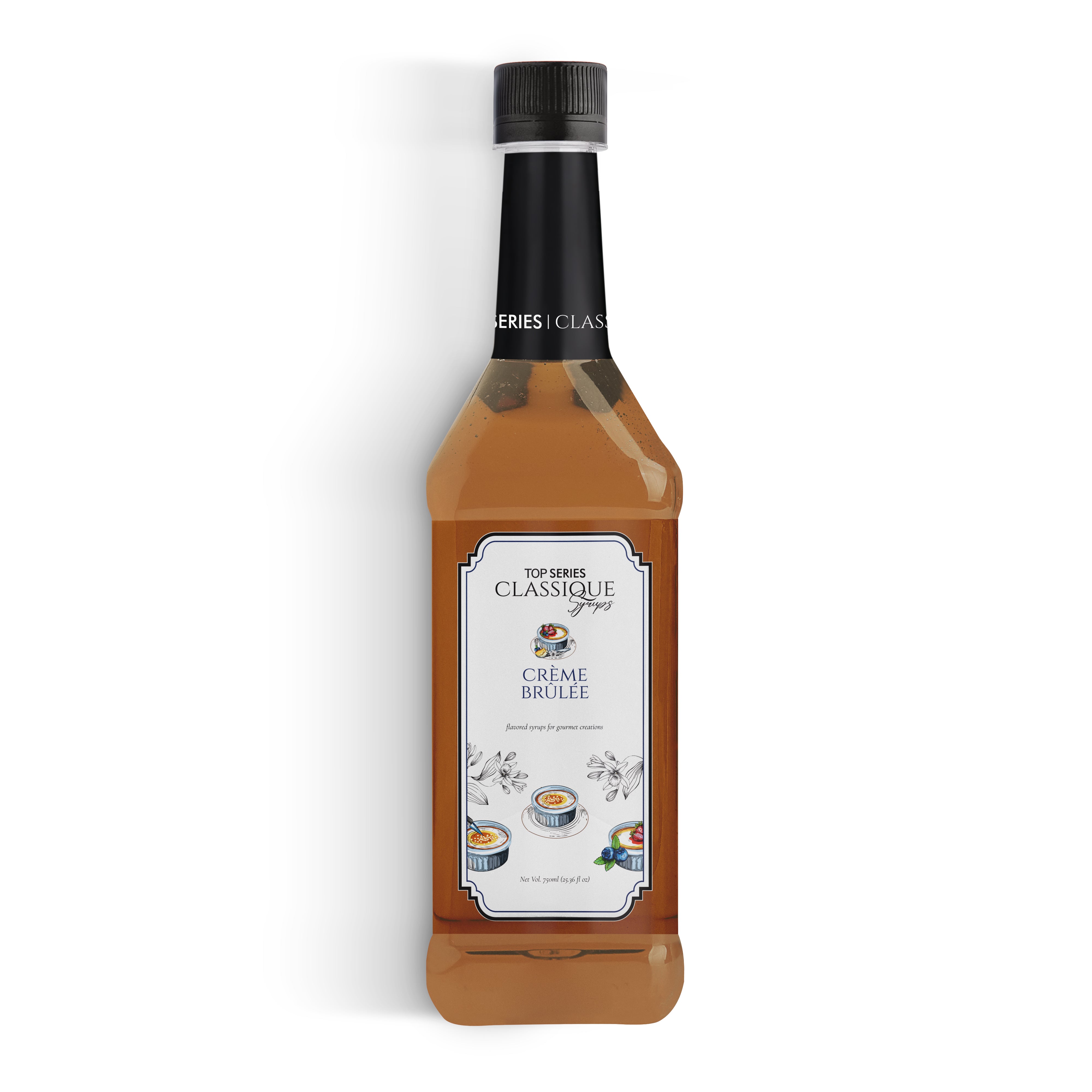 TOP Series Classique Creme Brulee Syrup 750ml