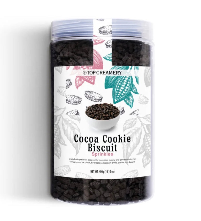 Cocoa Cookie Mini Biscuit Sprinkles 400g
