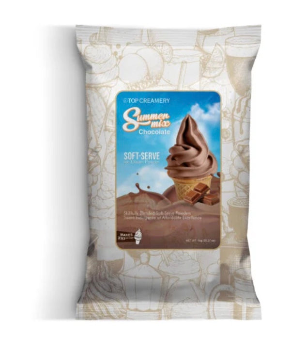 Summer Mix Soft Serve Ice Cream Chocolate 1kg