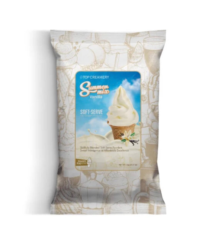 Summer Mix Soft Serve Ice Cream Vanilla 1kg