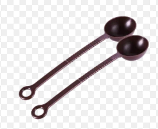 Brown Powder Scooper (1pc)
