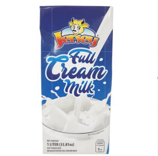 JERSEY FULL CREAM MILK 1L