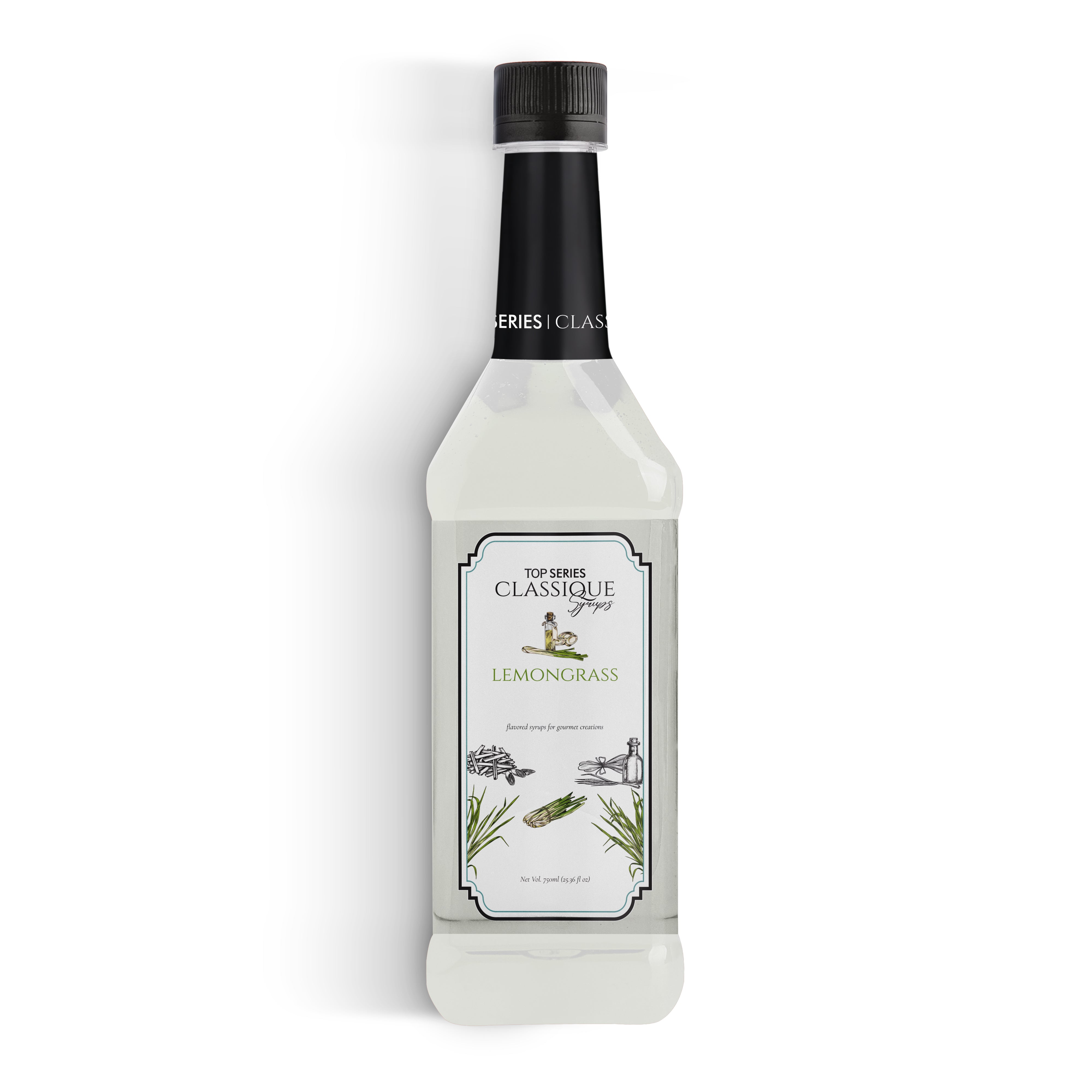 TOP Series Classique Lemongrass Syrup 750ml