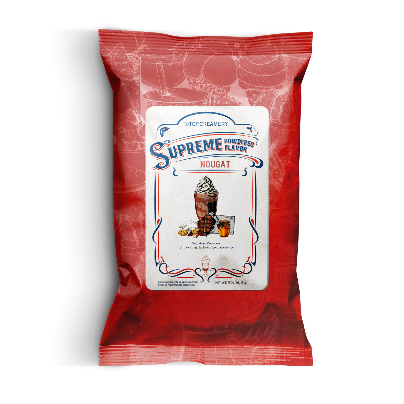 Supreme Series Nougat Powder 750g