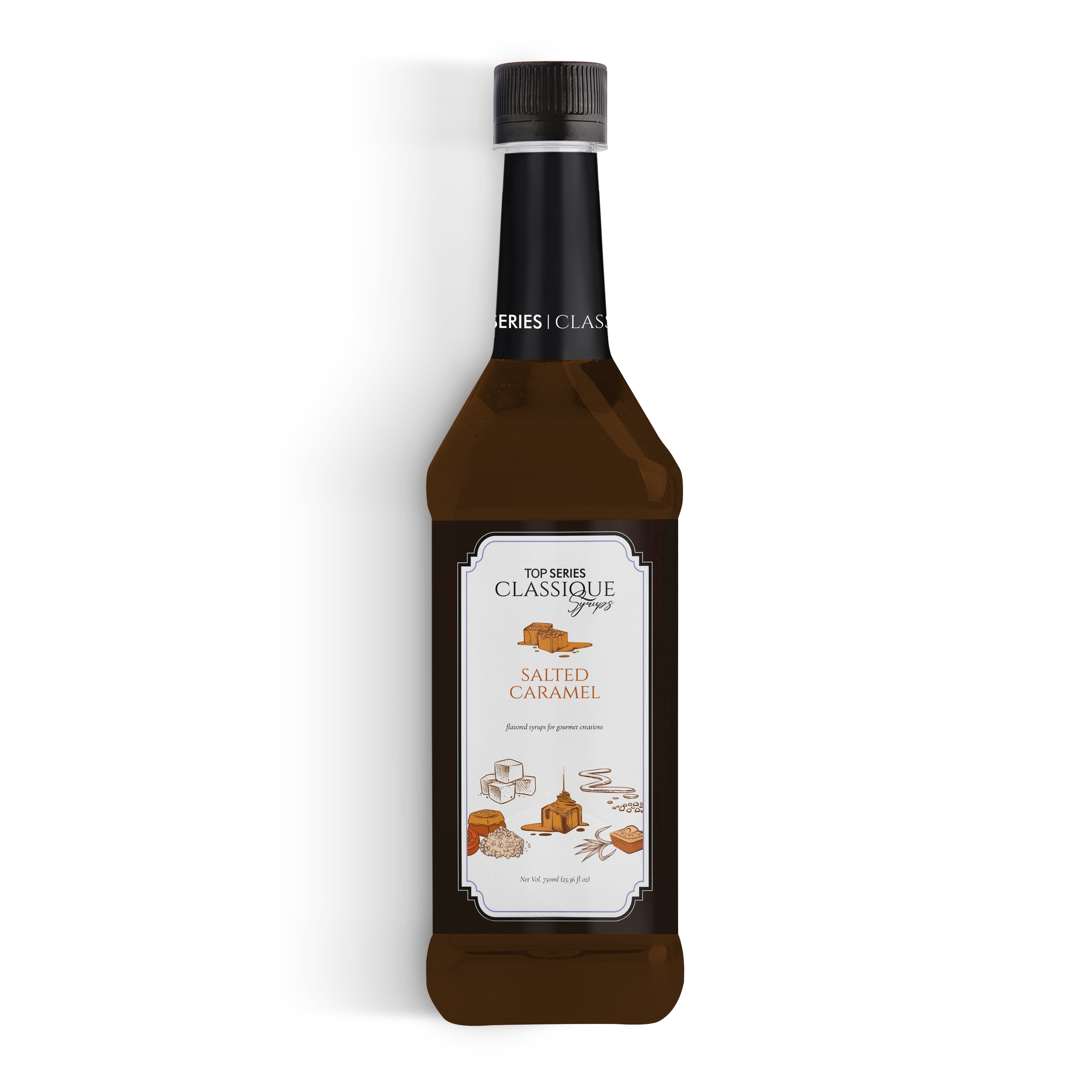 TOP Series Classique Salted Caramel Syrup 750ml