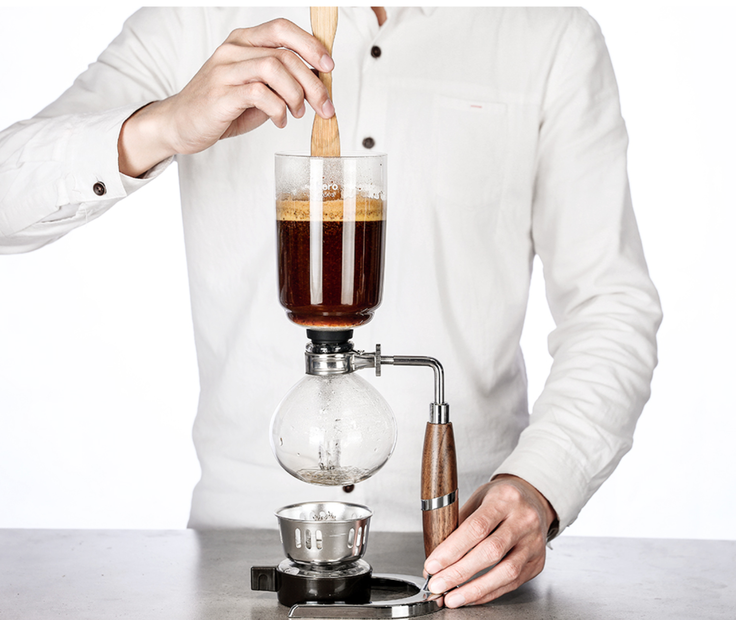 zeroHero TCA-3 Walnut Syphon