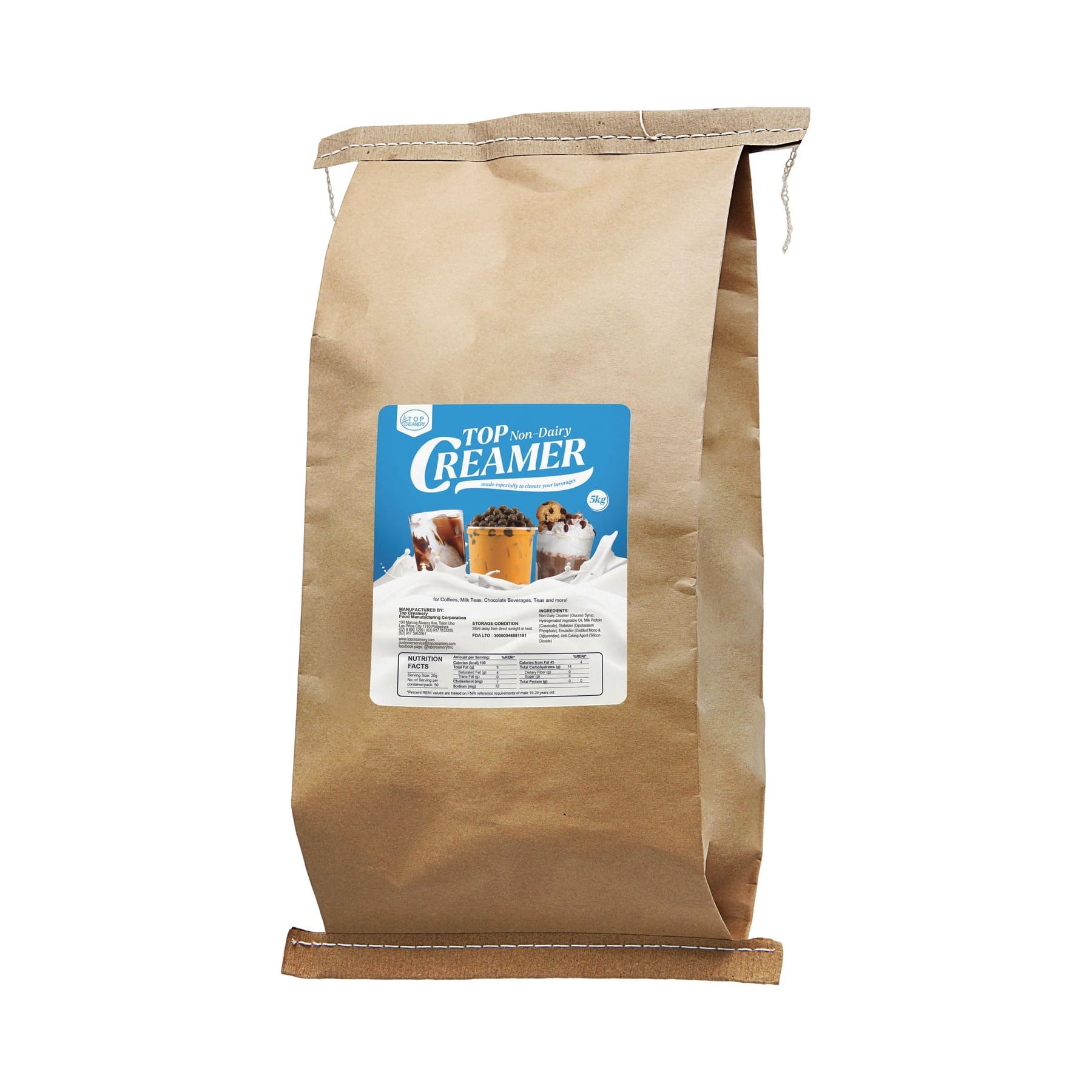 TOP Creamer 5kg - Premium Non-Dairy Creamer