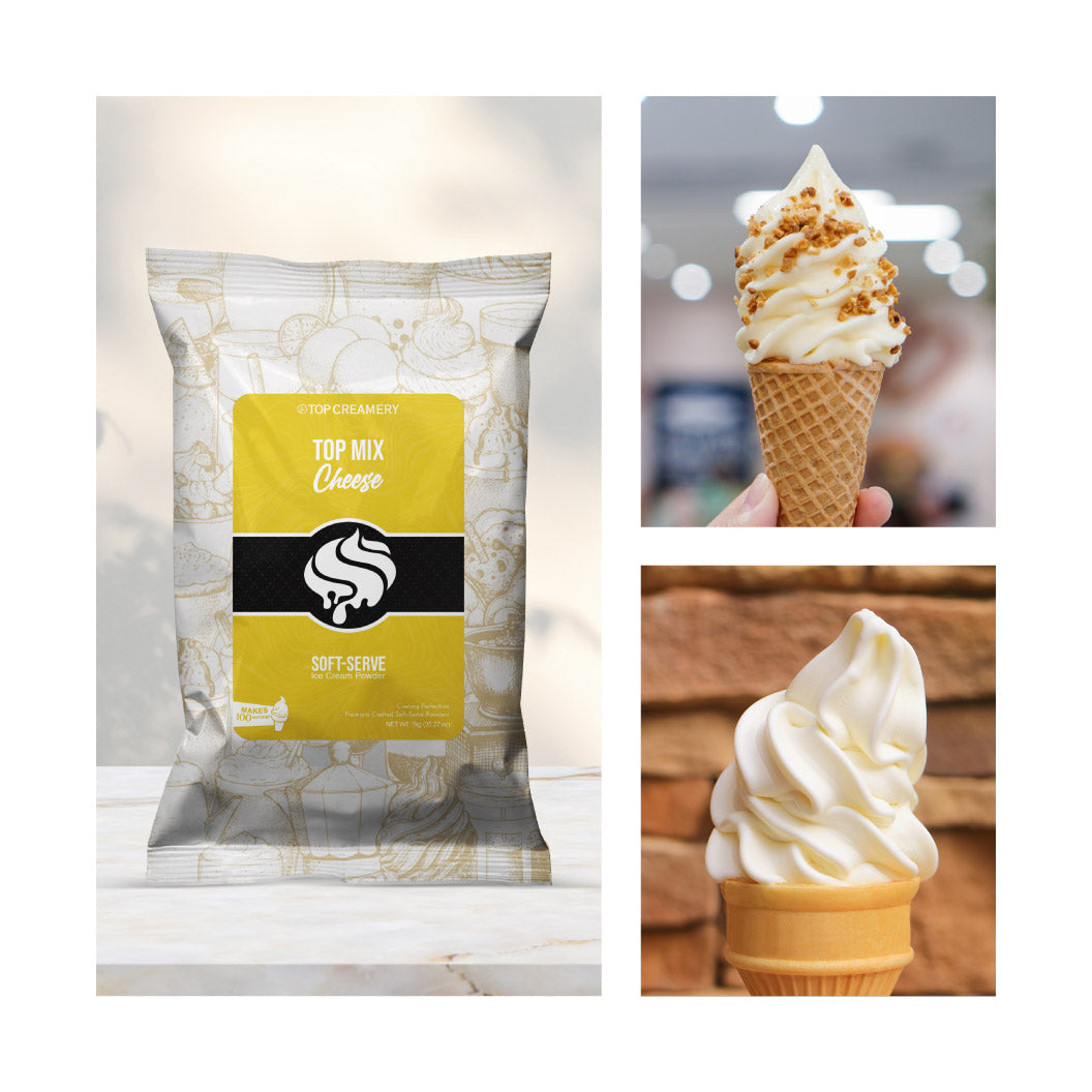 TOP Mix Soft-Serve Ice Cream Cheese Powder 1kg