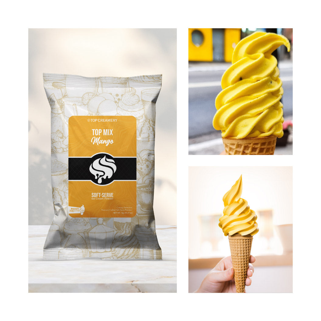 TOP Mix Ripe Mango Soft Serve Powder