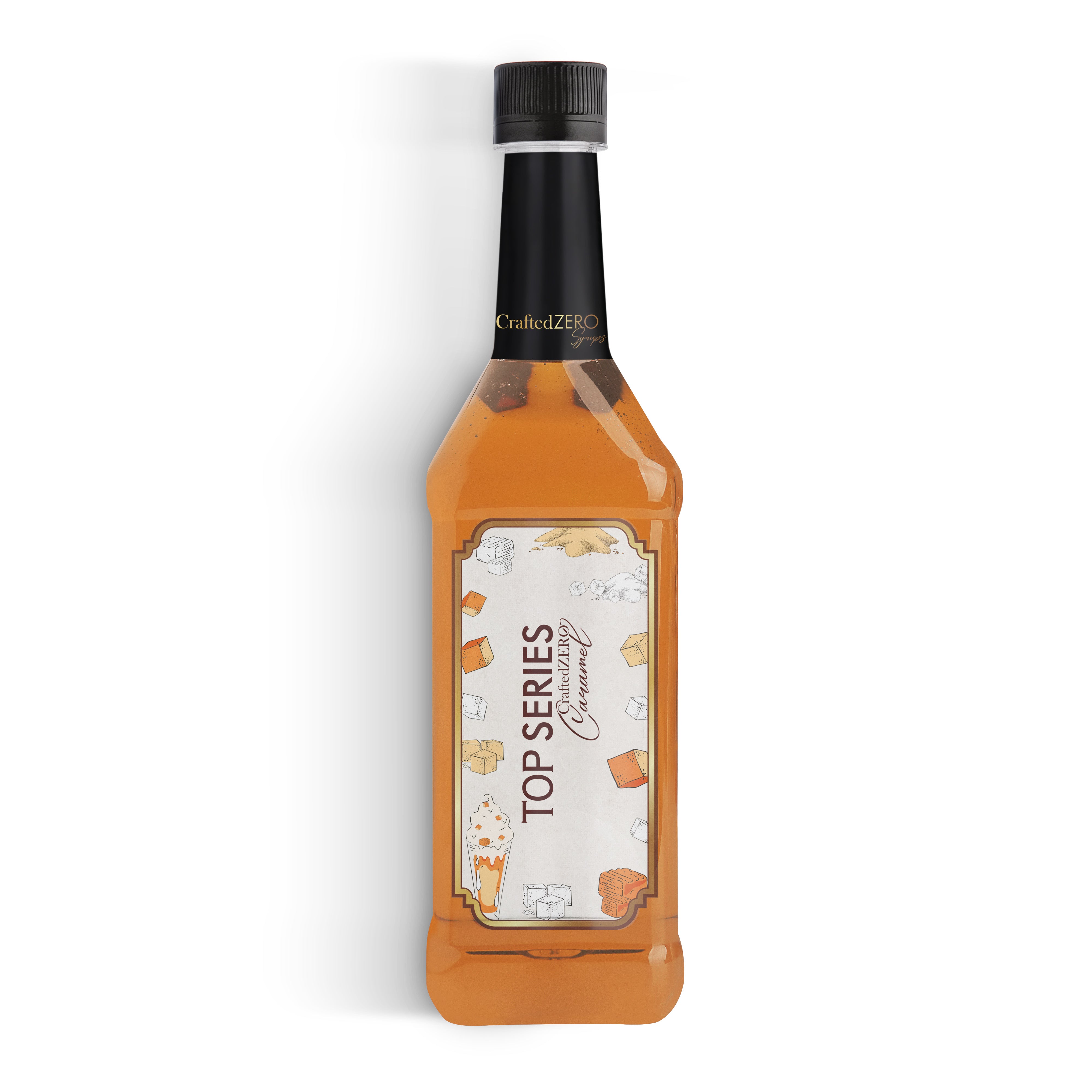 TOP Series CraftedZERO Caramel Syrup 750ml