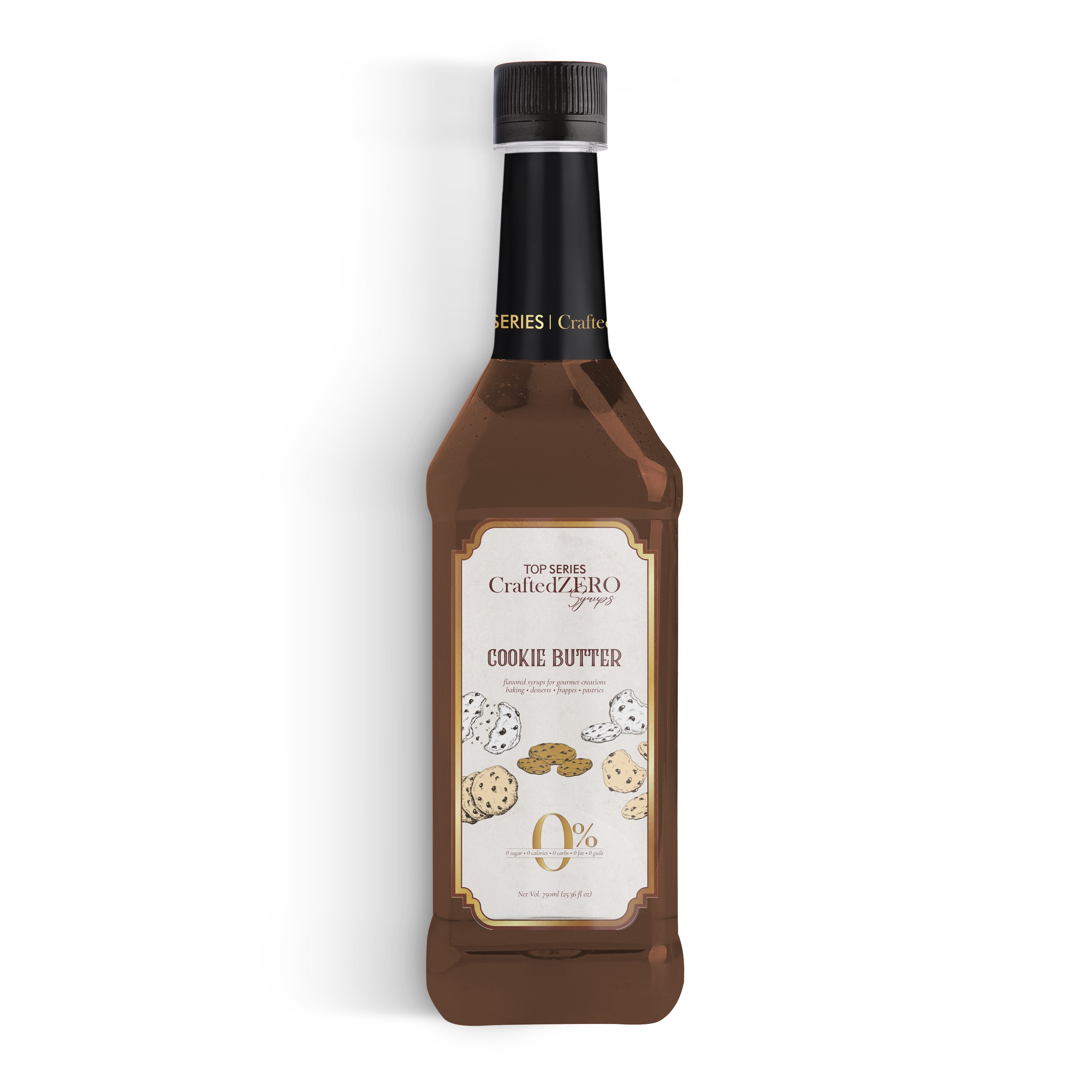 TOP Series CraftedZERO Cookie Butter Syrup 750ml