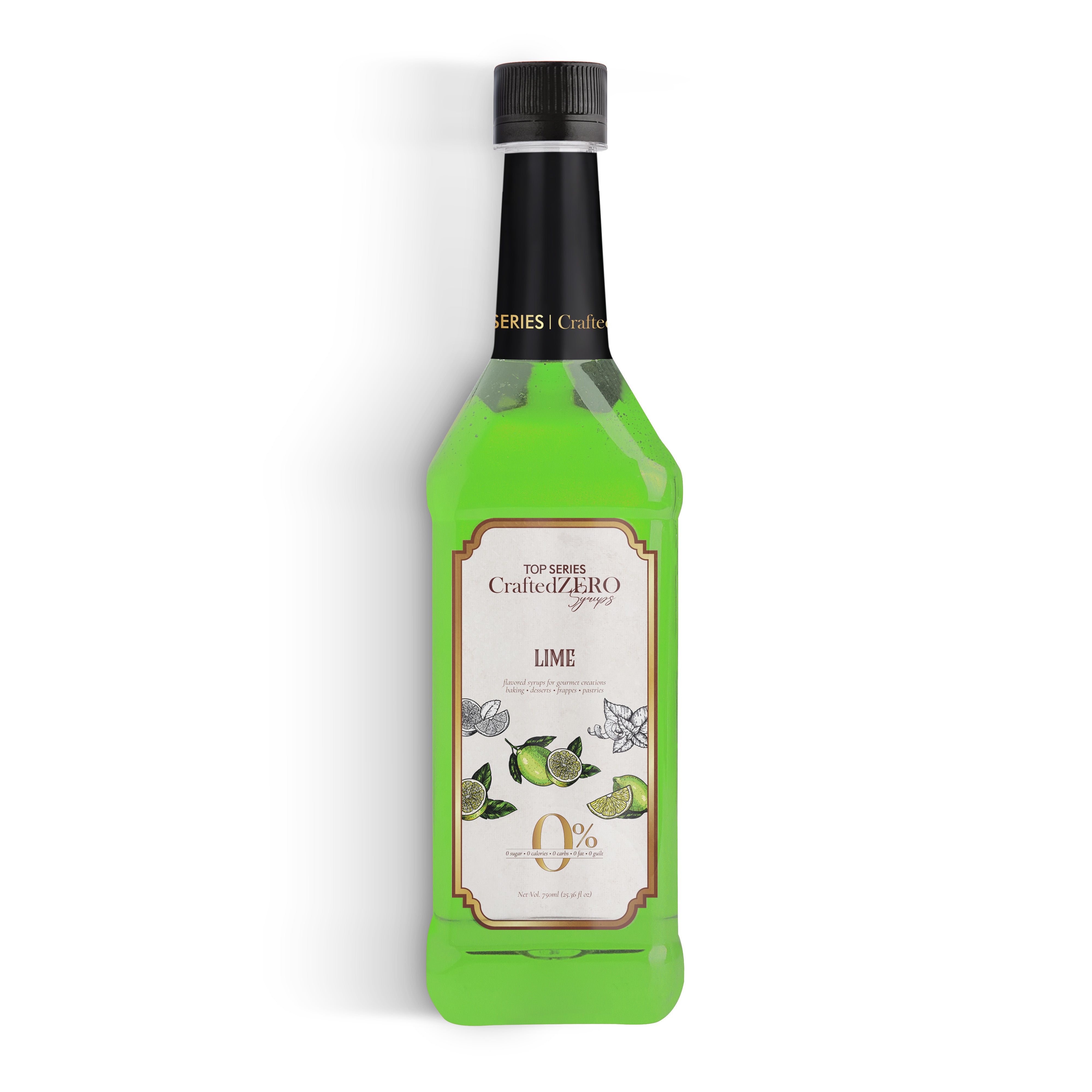 TOP Series CraftedZERO Lime Syrup 750ml