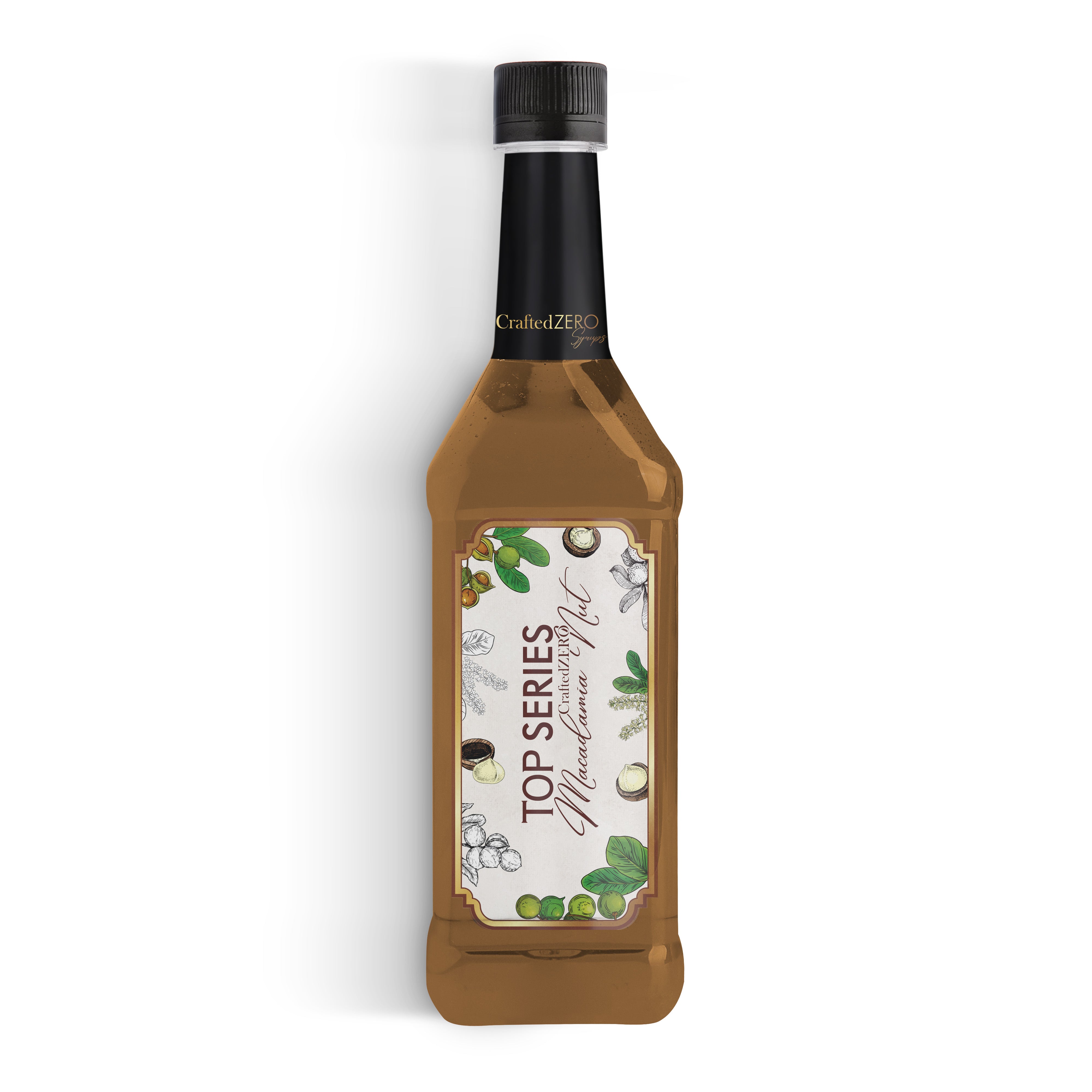 TOP Series CraftedZERO Macadamia Syrup 750ml
