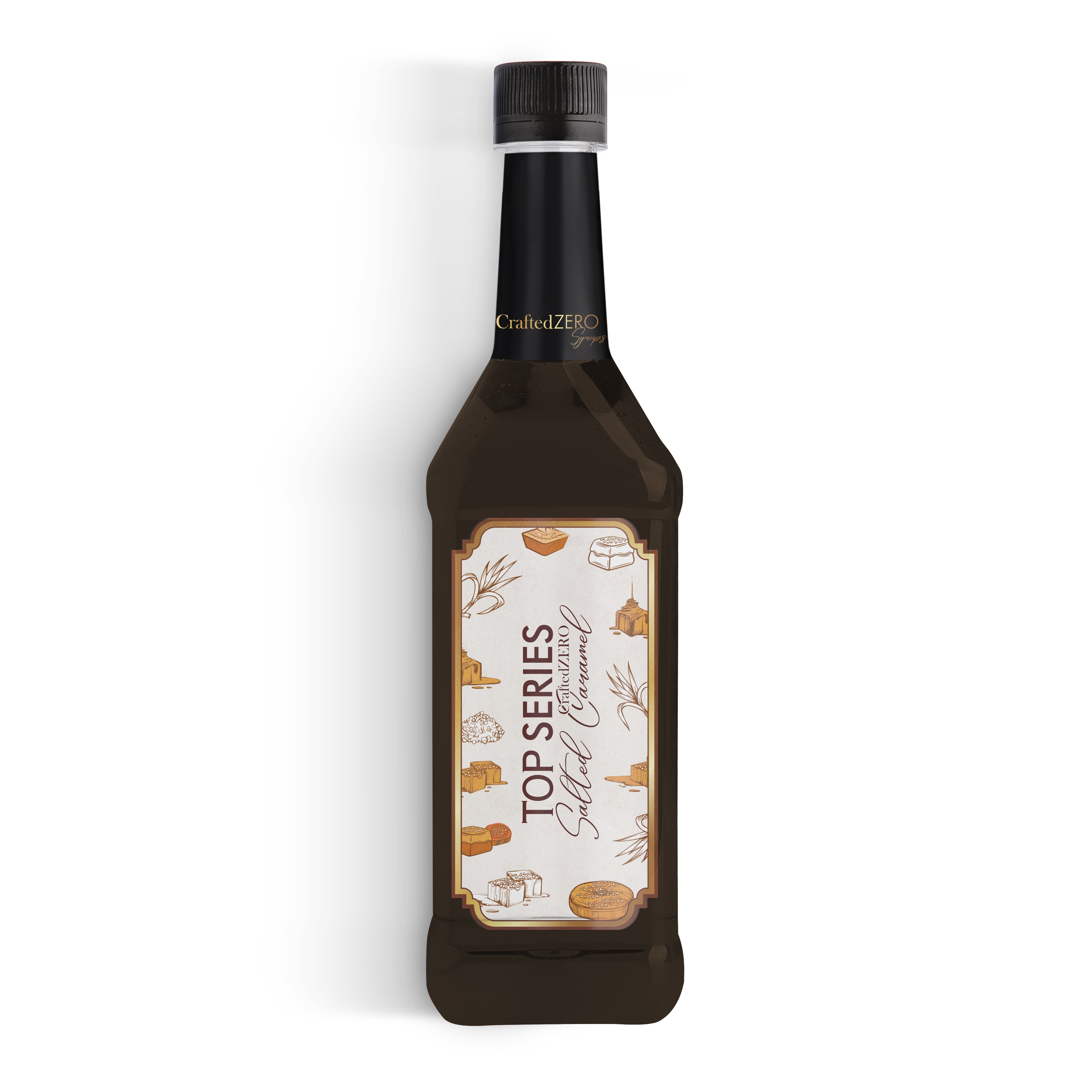 TOP Series CraftedZERO Salted Caramel Syrup 750ml
