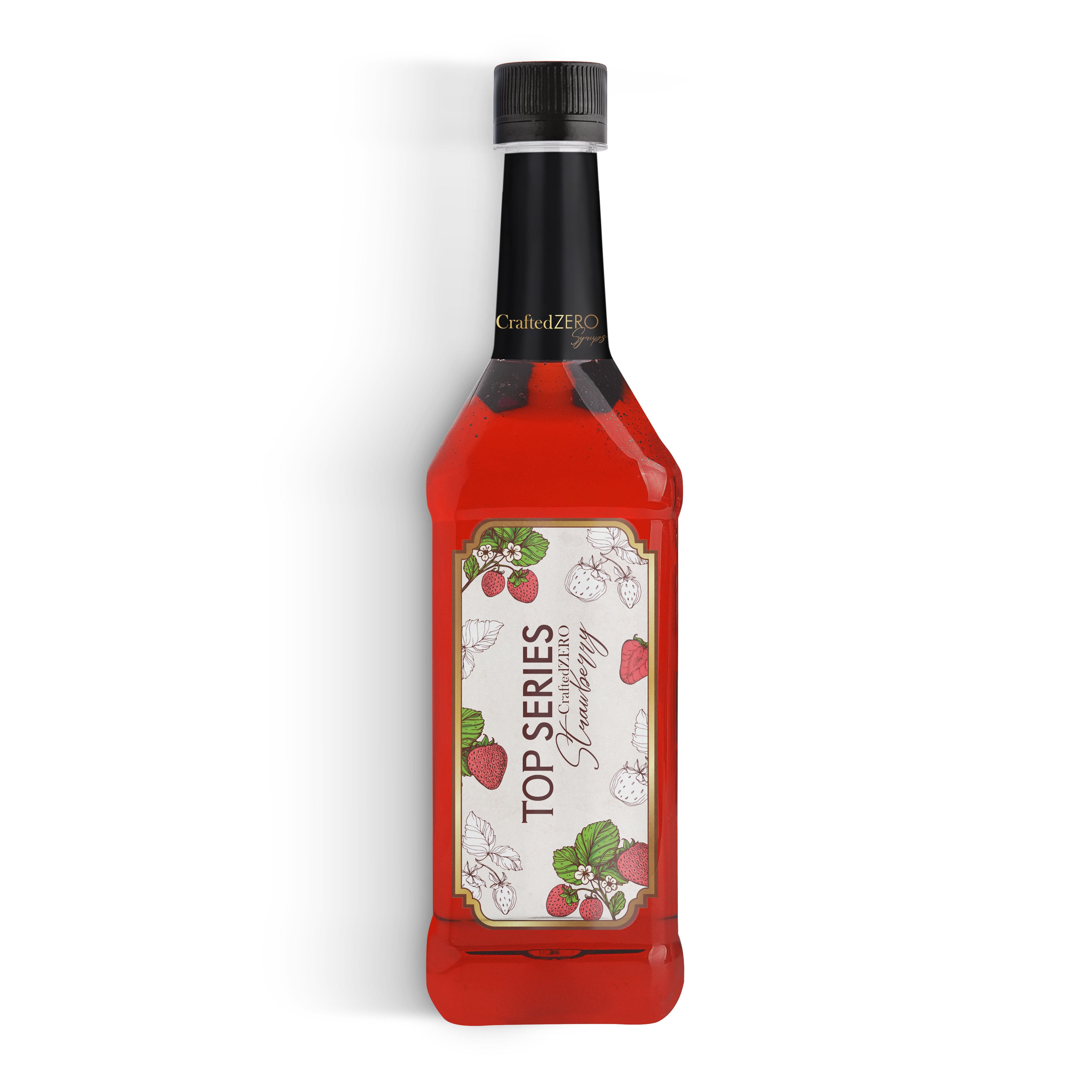 TOP Series CraftedZERO Strawberry Syrup 750ml