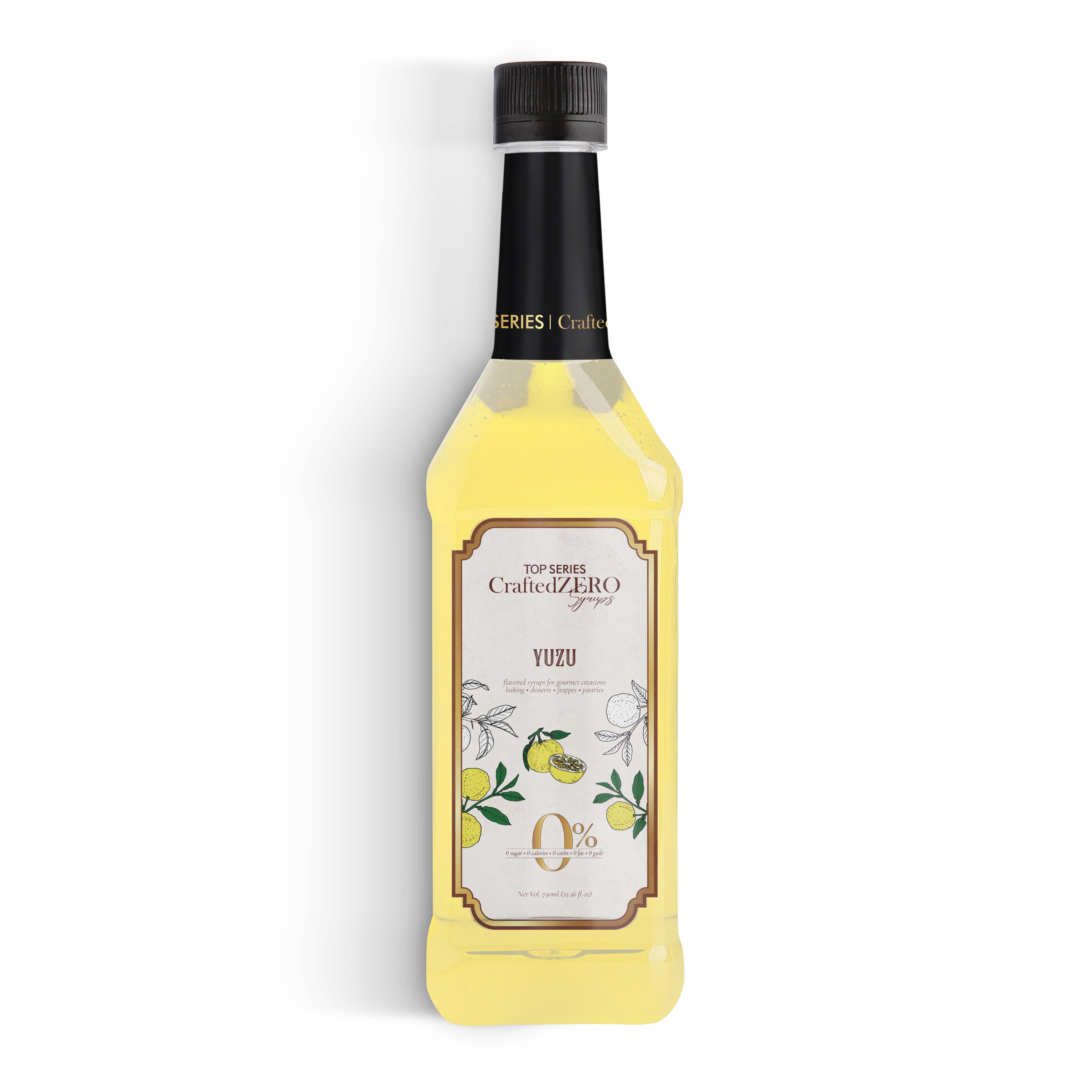 TOP Series CraftedZERO Yuzu Syrup 750ml