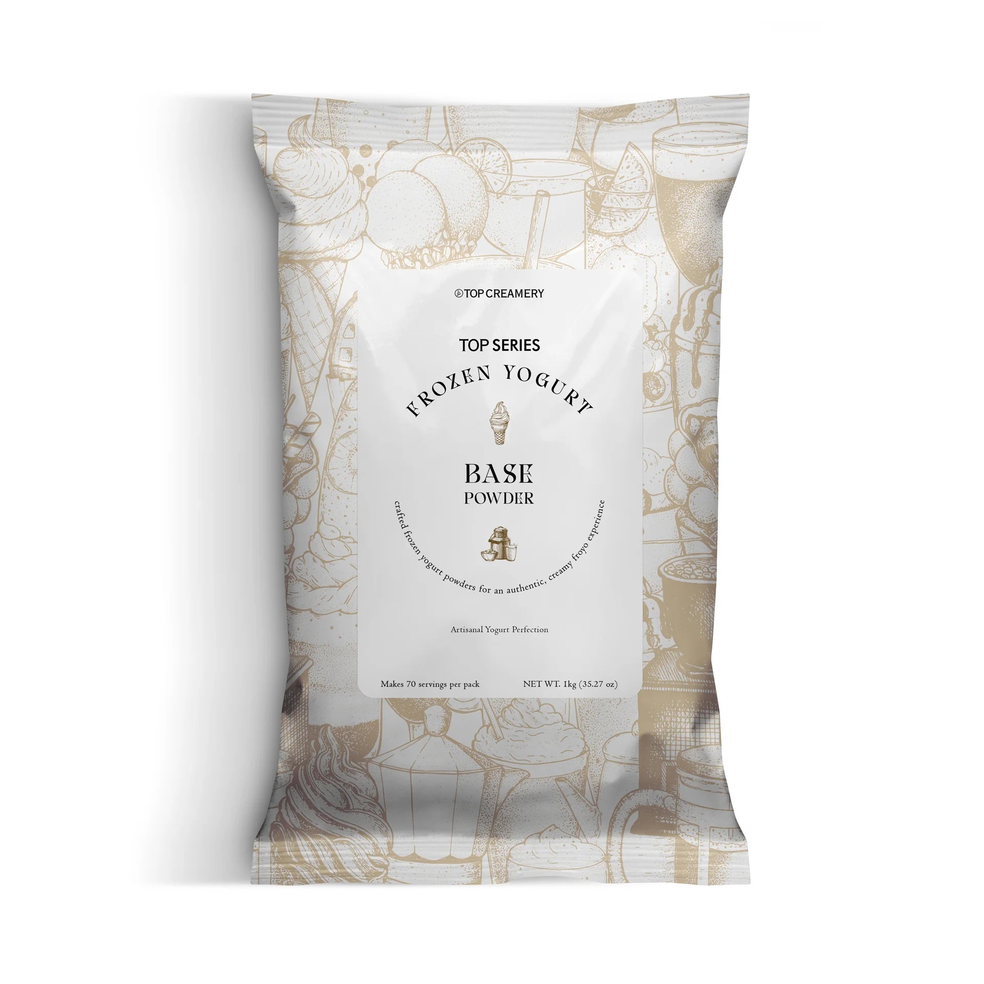 TOP Series Frozen Yogurt Base Powder 1kg