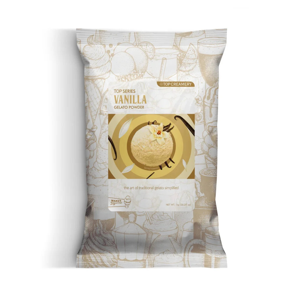 TOP Series Gelato Vanilla Powder 1kg