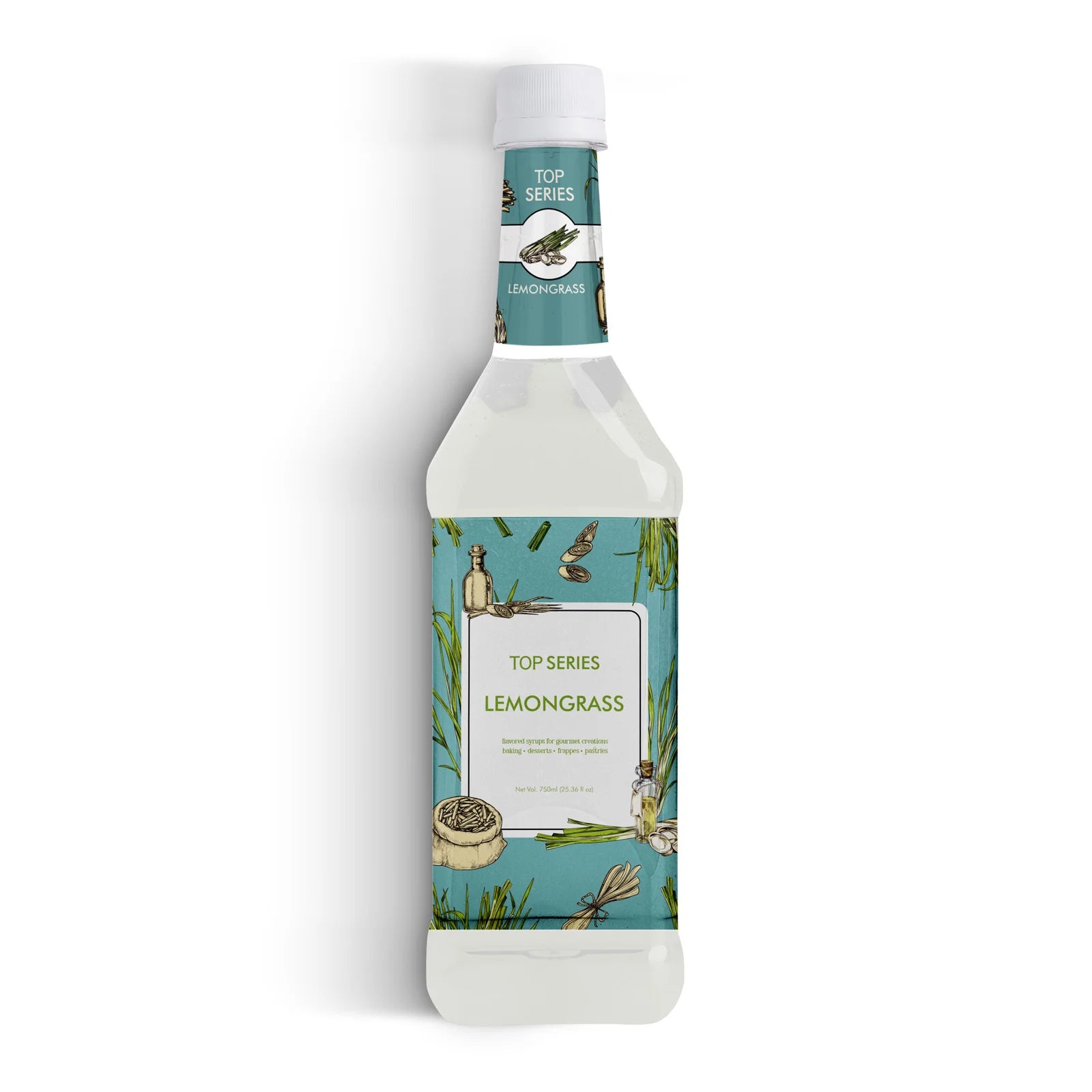 TOP Series Lemongrass Syrup 750ml