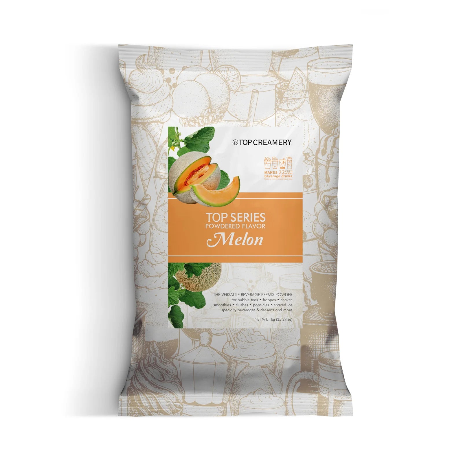 TOP Series Melon Powder Flavor 1kg