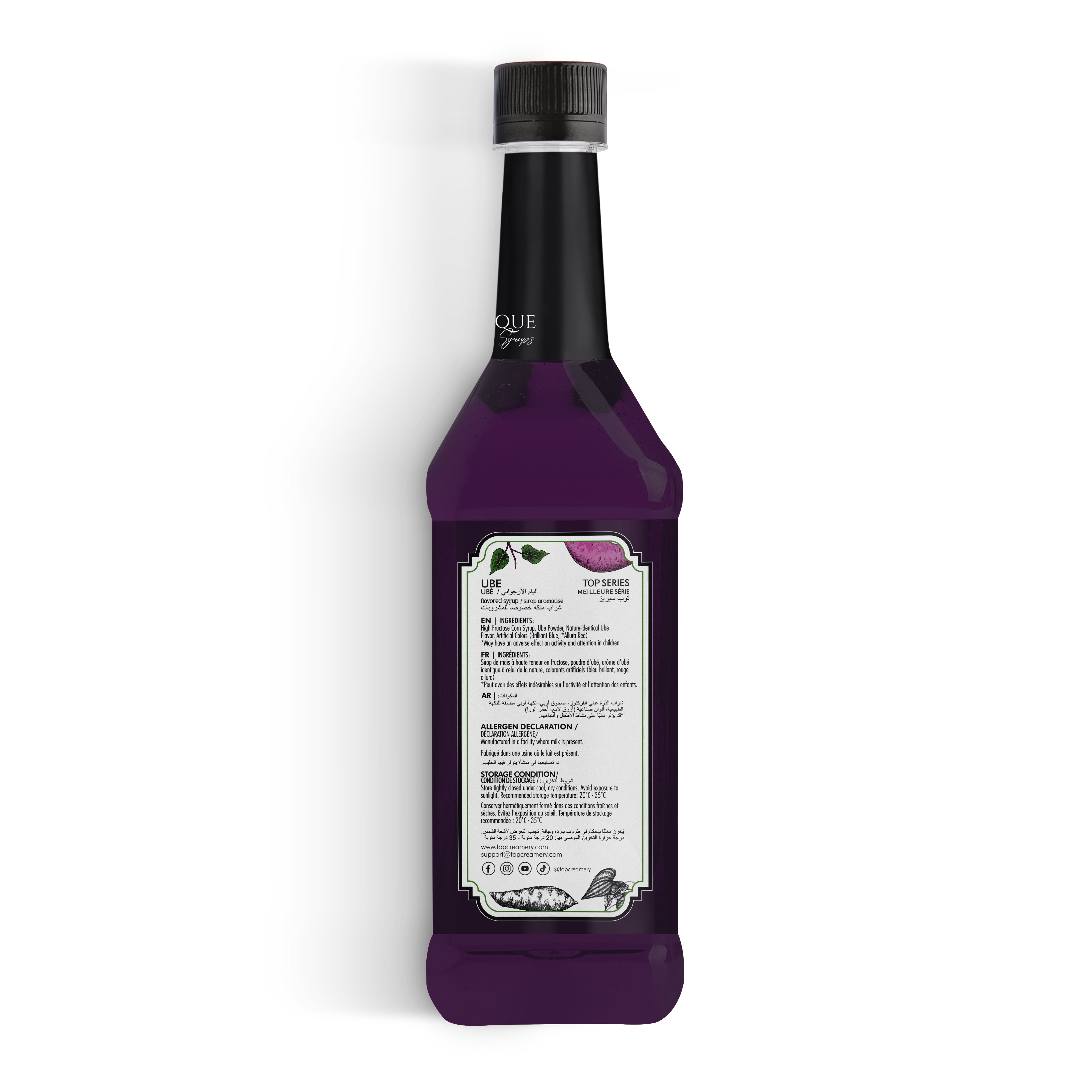 TOP Series Classique Ube Syrup 750ml