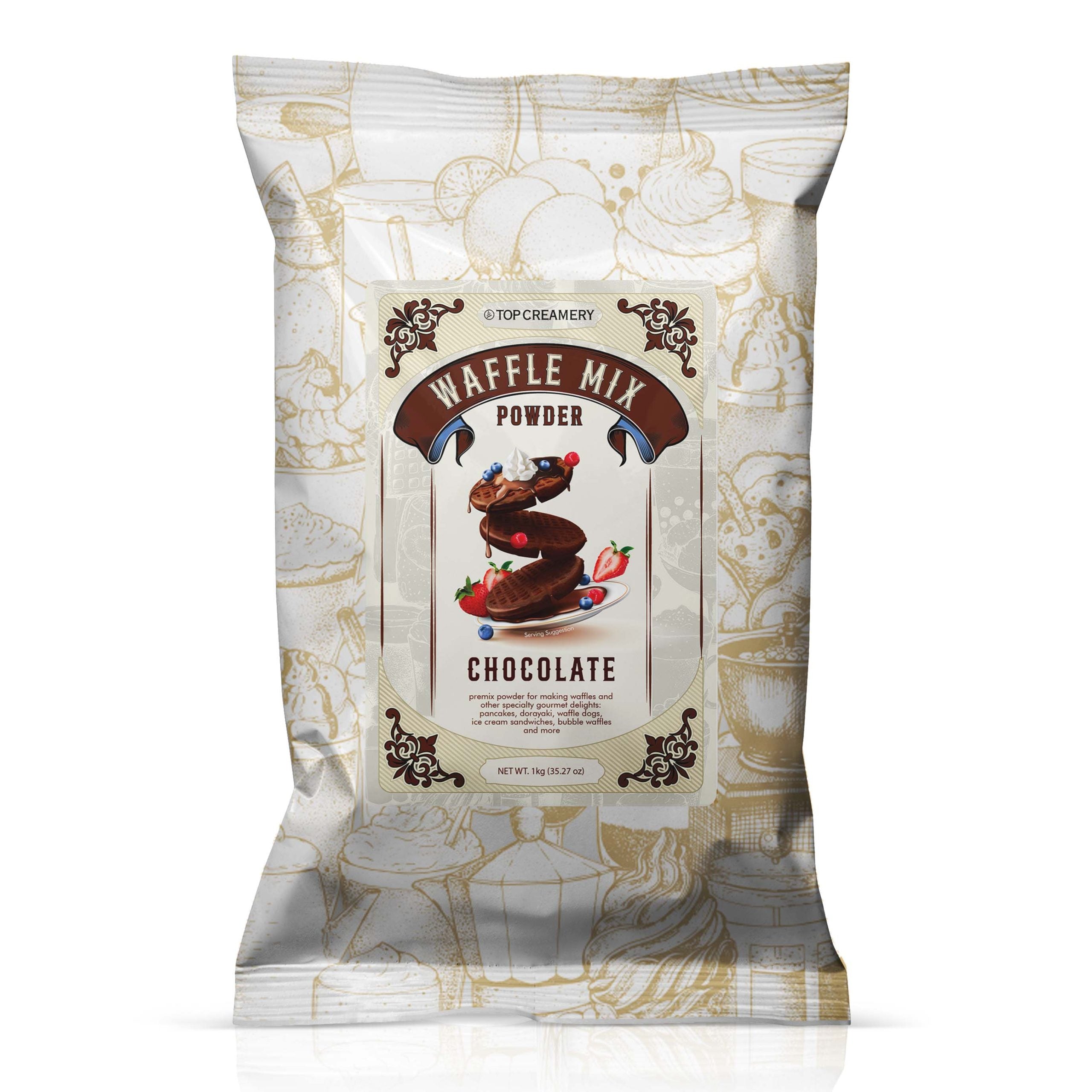 Waffle Mix Chocolate Powder 1kg