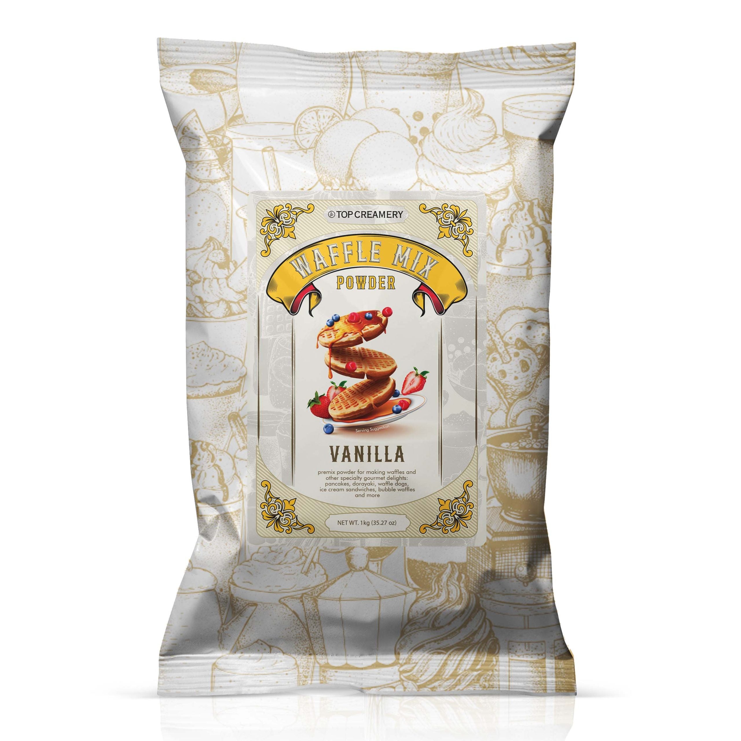 Waffle Mix Vanilla Powder 1kg
