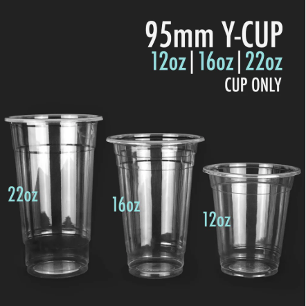 Plastic Y Cup 22oz (50pcs)