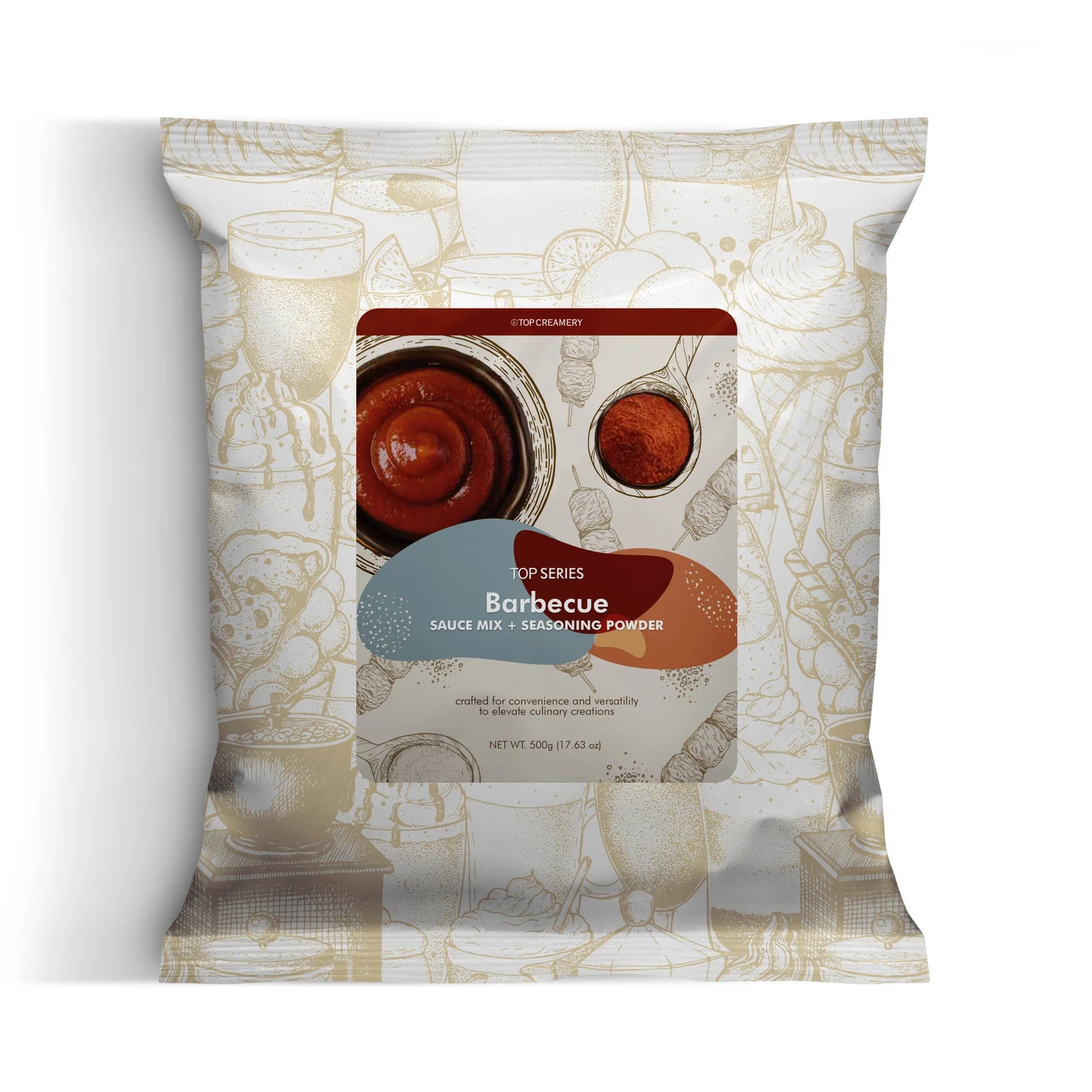 TOP Series Barbecue Sauce Mix + Seasoning Powder 500g