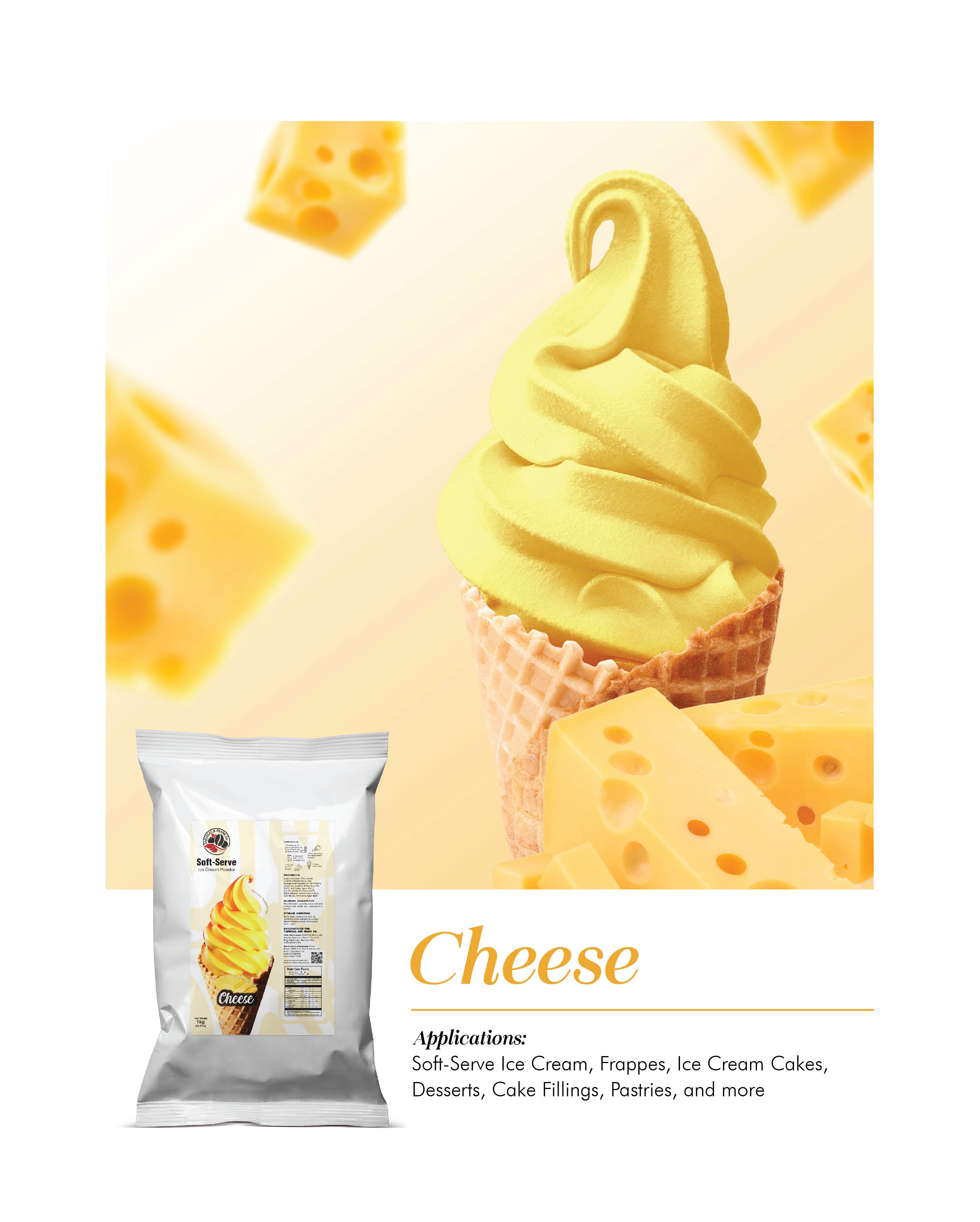 T&B Soft serve -Cheese 1kg