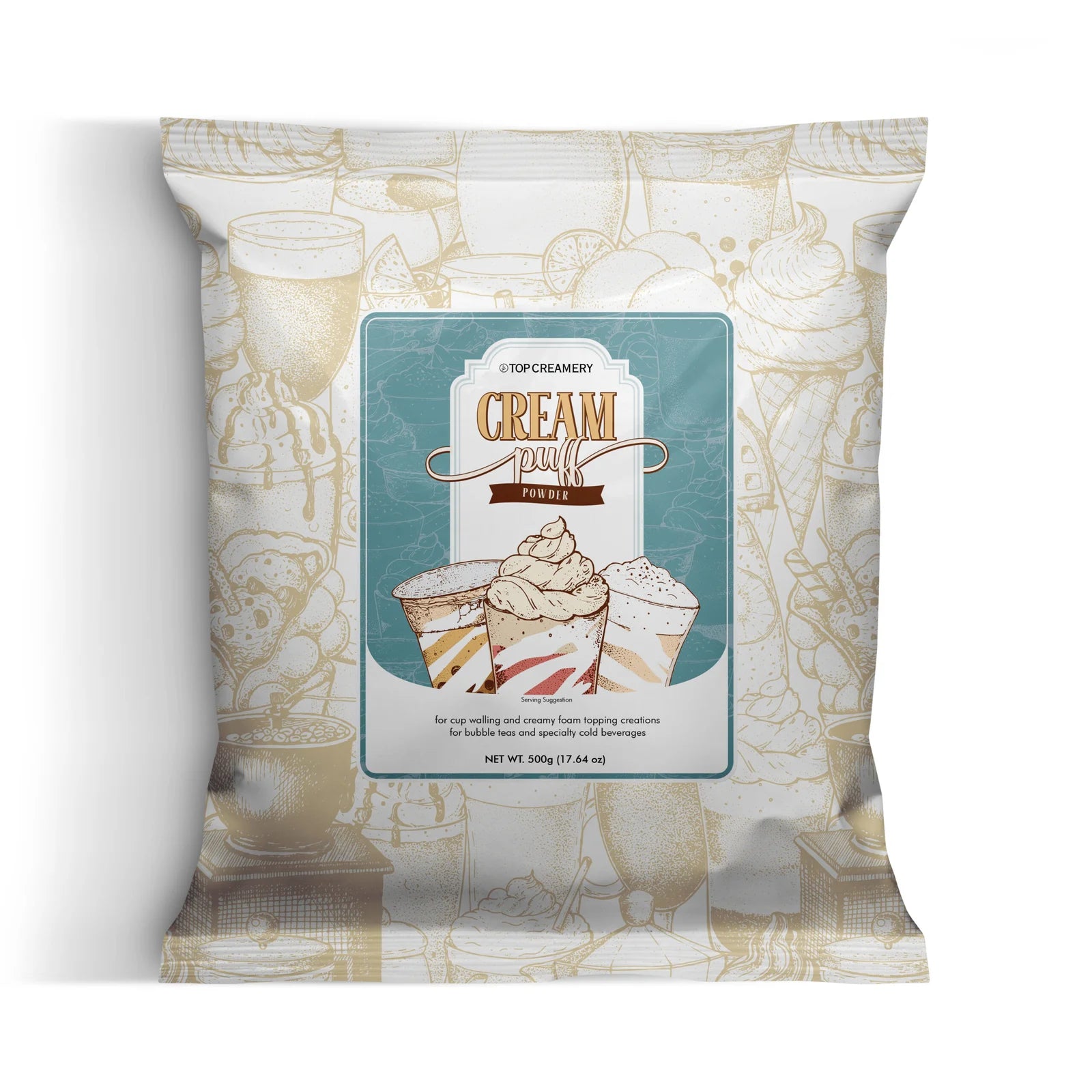 TOP Creamery Cream Puff Powder 500g