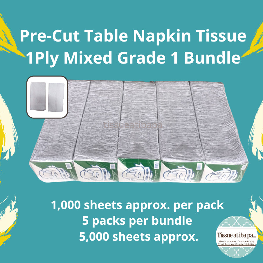 Pre-cut Table Napkin Tissue  1 pack