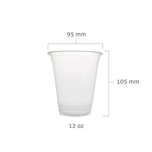 PP Y Cup 95mm-12oz /100pcs
