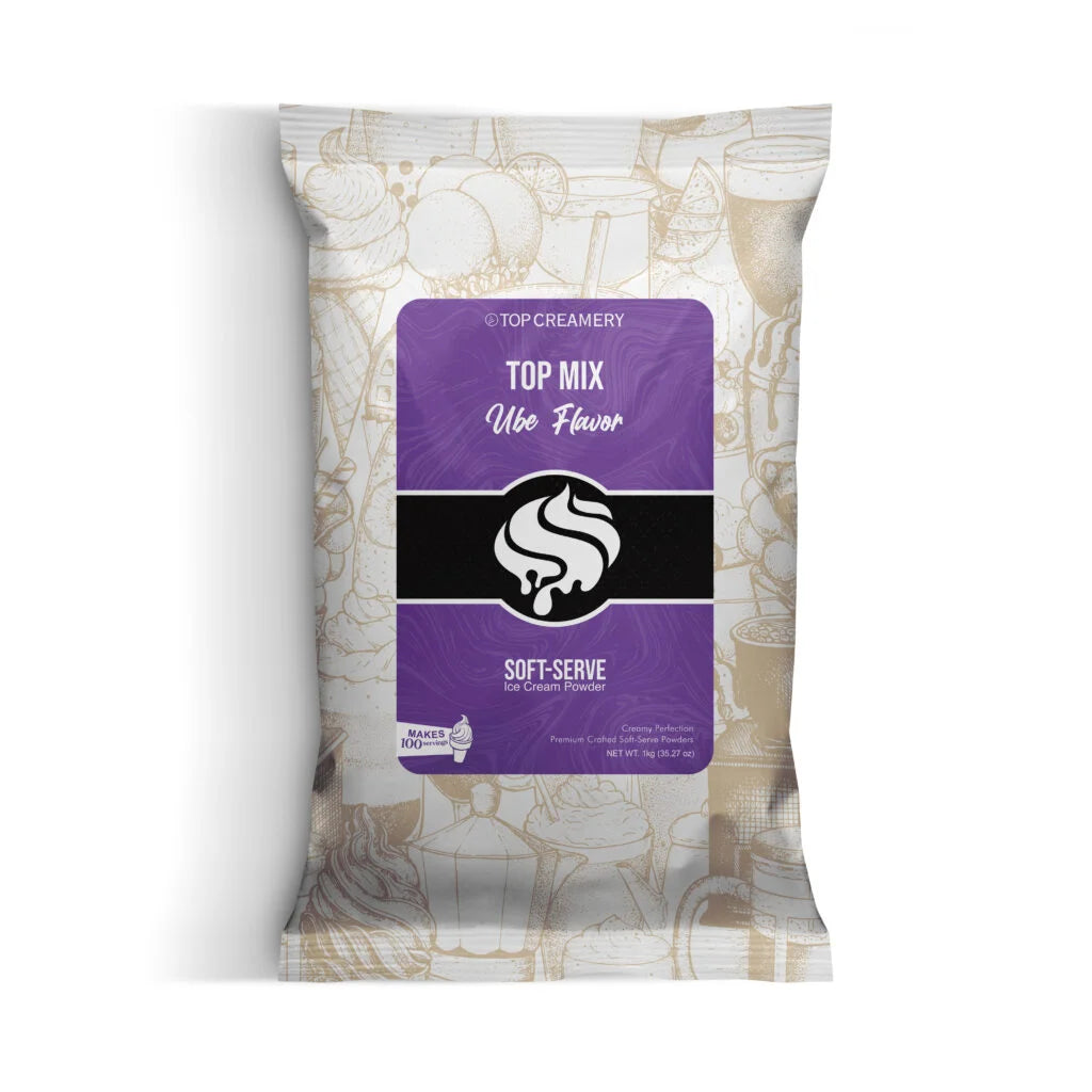 TOP Mix Ube Soft Serve Powder